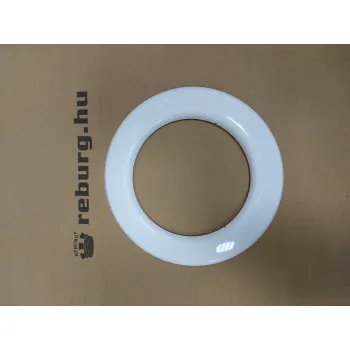 füstcső falirózsa zománcozott 120mm fehér