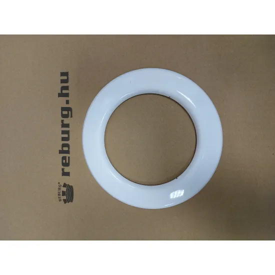 füstcső falirózsa zománcozott 120mm fehér