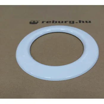 füstcső falirózsa zománcozott 120mm fehér