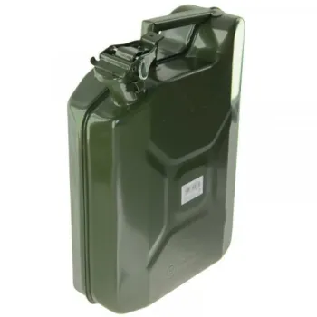 Benzinkanna 10 l marmon fém zöld