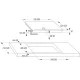 Gorenje EC641BSC üvegkerámia főzőlap kapcsoló gombos, 60x52x9.2 cm
