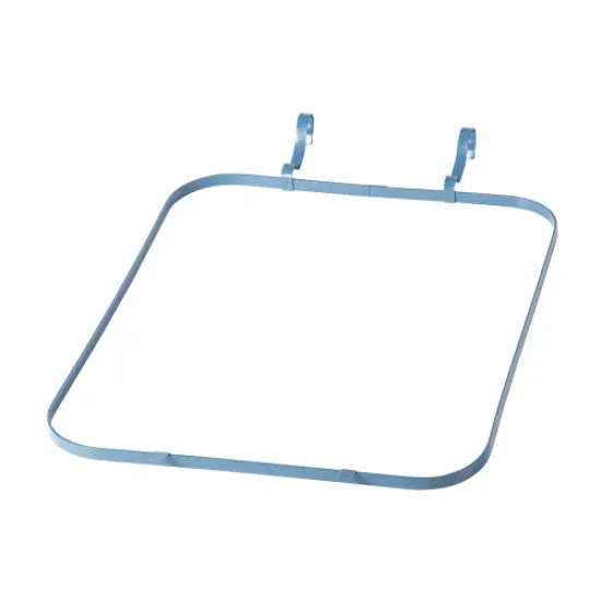 Polietilén zsákot rögzítő fémkeret 240 literes kukához