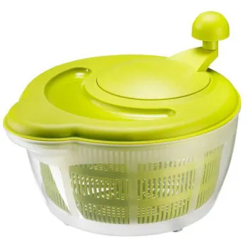 Westmark 2432226A robosztus saláta centrifuga, 5 liter, kézi, zöld