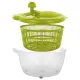 Westmark 2432226A robosztus saláta centrifuga, 5 liter, kézi, zöld