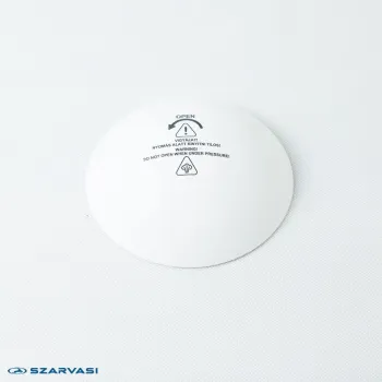 Szerelt zárócsavar alkatrész szarvasi SZV624 kávéfőzőhöz fehér