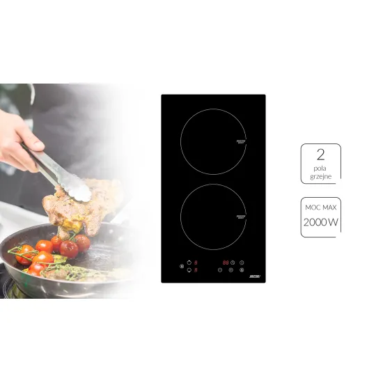 MPM 30cm indukciós beépíthető kerámia főzőlap MPM-30-IM-06