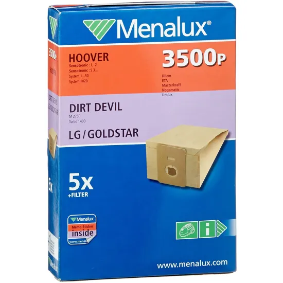 Menalux 3500P papír porzsák