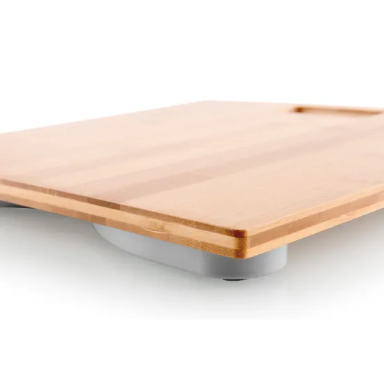 Eta 9780 90000 személymérleg bambusz fából készült mérő felülettel 180kg