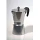 Kalifa kávéfőző 2-4 személyes polírozott