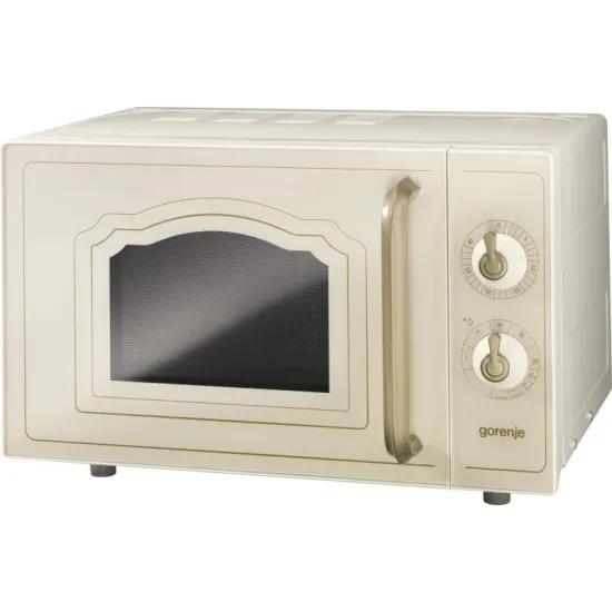Gorenje MO4250CLI mikrohullámú sütő retro, bézs szín, 20L,700W
