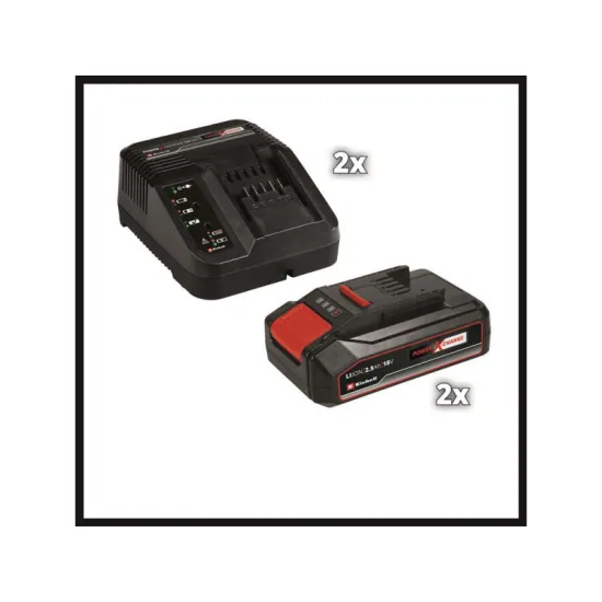 Einhell GE-CM 36/33 LI KIT (2X2,5 AH) akkumulátoros fűnyíró, 2db akkumulátorral 