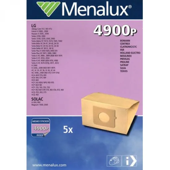 Menalux 4900P papír porzsák