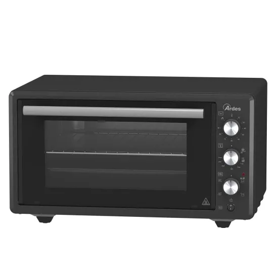 Ardes AR451 légkeveréses elektromos mini sütő,zománcozott sütőtér/forgónyárs funkció,45L