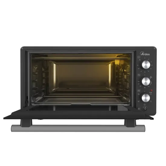 Ardes AR451 légkeveréses elektromos mini sütő,zománcozott sütőtér/forgónyárs funkció,45L