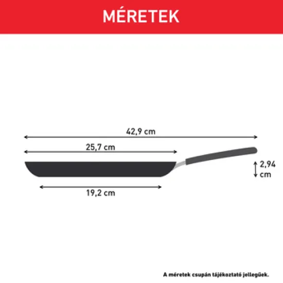 Tefal Pancake Time 25 cm palacsintasütő serpenyő