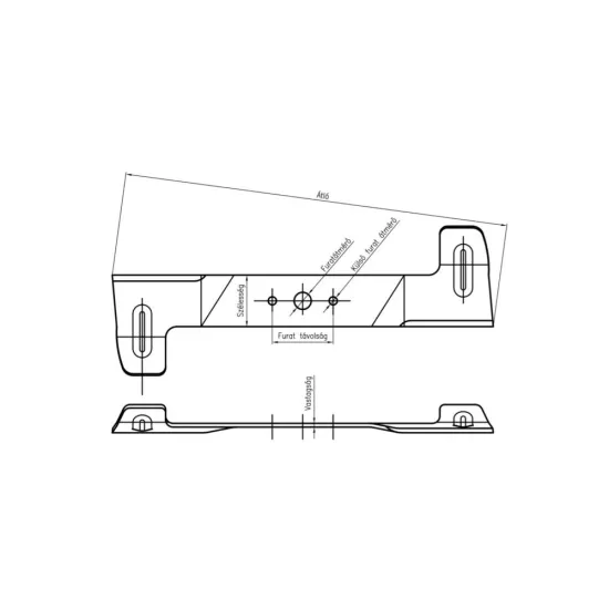 Fűnyírókés MTD 51cm kör furat 558