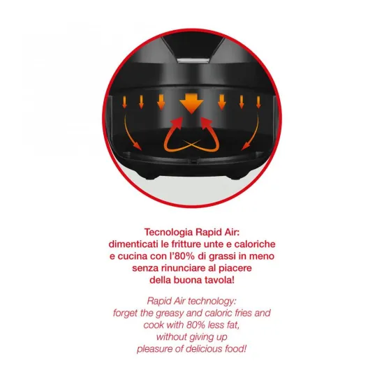 Ardes 1K33 forrólevegős sütő, olajsütő 1450W 