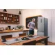 Gorenje NRK619CAXL4 No Frost Plus alulfagyasztós kombinált hűtőszekrény 207/97L, 59.5x59x186 cm, inox
