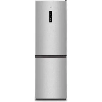 Gorenje NRK619CAXL4 No Frost Plus alulfagyasztós kombinált hűtőszekrény 207/97L, 59.5x59x186 cm, inox