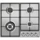 Amica PGD6101APR beépíthető gáz főzőlap, 4 gázégő, inox 