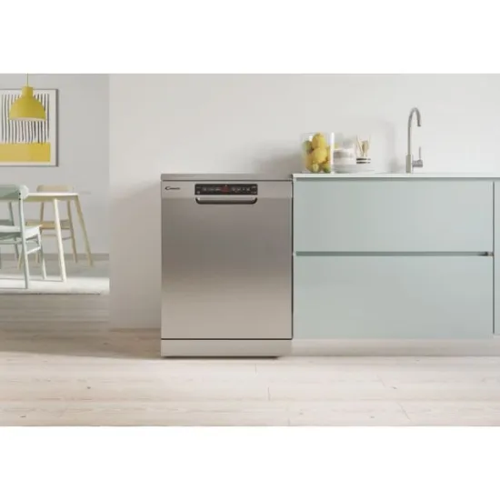 Candy CDPN 2D522PX/E mosogatógép 15 teríték, E energiaosztály,Távezzérlés és extra tartalom WiFi, 9program 