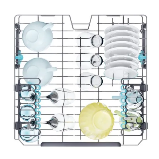 Candy CF5C7F1X mosogatógép, 15 terítékes, 8program, érintőkijelző, inox, Speed-Drive Inverter motor, C energiaosztály