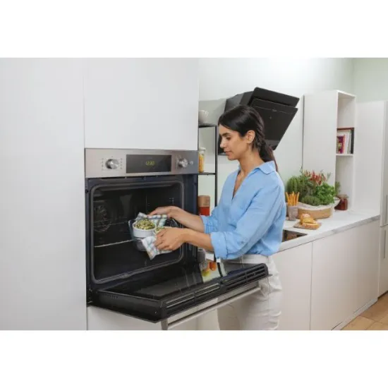 Candy FCTS886XL WIFI beépíthető sütő pirolitikus tisztitással 70 liter, Fejlett távirányító Wi-Fi + BLE, A energiaosztály, inox