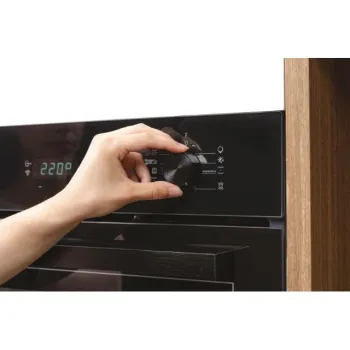 Candy FCT686N WIFI fekete beépíthető multifunkciós pirolitikus sütő, Pizza sütő funkcióval, 70L, D energiaosztály,59.5x56.8x59.5cm