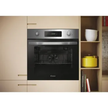 Candy FIDCPX696 beépíthető pirolitikus sütő Aquaactiva, 70L, Clase A, rozsdamentes acél 