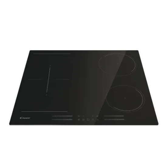 Candy CTP644MCBB/1 beépíthető indukciós főzőlap, összekapcsolható főzőzóna