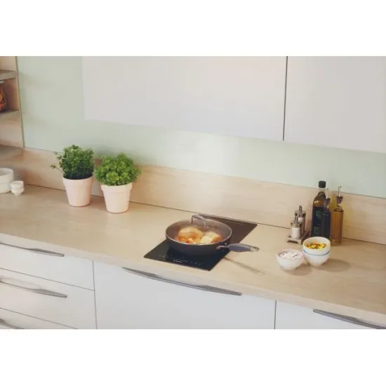 Candy CTP32SC/E1 beépíthető indukciós dominó kerámia főzőlap, 2 zónás ,fekete, 28.8x52x5.6 cm