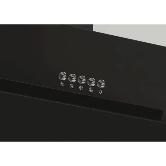 Candy CVMAD60/1N/1 Falra szerelhető, kürtős, fekete szín, LED világítás, BLACK+BLACK GLASS, fekete szín 60cm