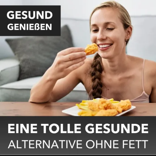 Clatronic FR 3782 H inox 5L XXL forrólevegős sütő fekete/inox 