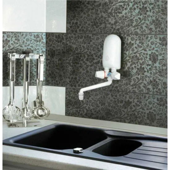 Dafi 921620 átfolyós vízmelegítő, csap fölé szerelhető, 5,5 kW