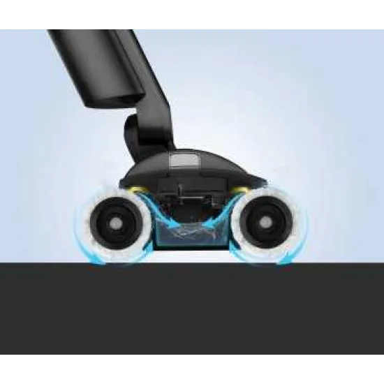 Trisa 94974610 padló tisztító, Száraz és nedves tisztítás egy lépésben, akkumulátoros, öntisztítási funkcióval