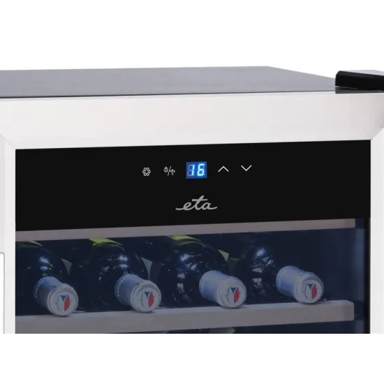 Eta 952990010G kompresszoros borhűtő, 28palackos, 84 x 43 x 45 cm