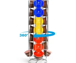 kávékapszula tartó állvány