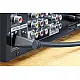 Goobay 41594 Toslink optikai kábel 90 ° derékszögű elforgatható 360 ° -kal, 1 m