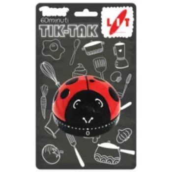 LIT 994416 TIK TAK konyhai időzítő, katica figurás