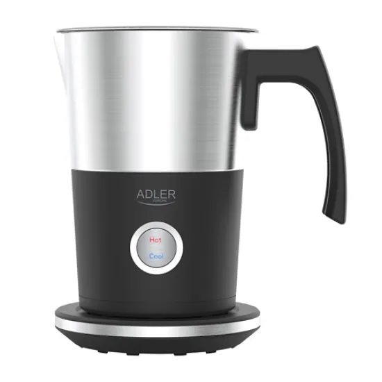 Adler AD4497 tejhabosító habosítás és melegítés funkció 600 W / 1000 W fekete / inox 