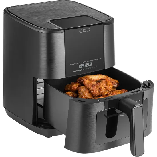 ECG AF5500 Crunchy 5,5 l forrólevegős sütő BIO fritu 