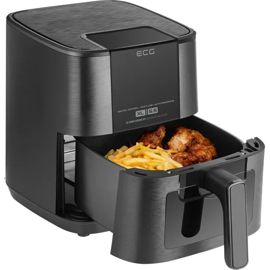 ECG AF5500 Crunchy 5,5 l forrólevegős sütő BIO fritu 