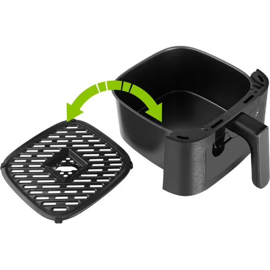 ECG AF5500 Crunchy 5,5 l forrólevegős sütő BIO fritu 