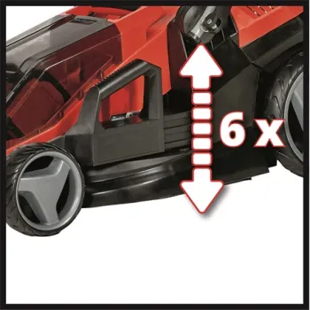 Einhell GE-CM 36/36 Li KIT (2x4,0Ah) akkumulátoros fűnyíró, 2db akkumulátorral 