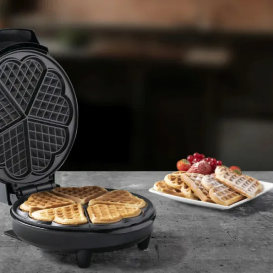 Bestron AWM700CO gofrisütő réz/fekete arany színű