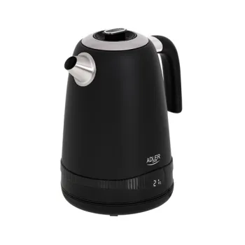 Adler AD 1295B 1.7L vízforraló LCD-vel, hőmérséklet-szabályozással 40-50-60-70-80-90-100 ° C