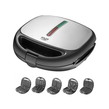 Adler AD3040 szendvicssütő 5 in 1 