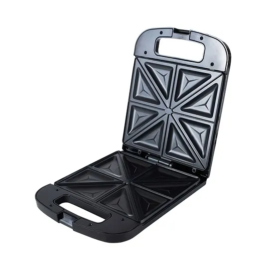 Adler AD 3055 szendvicssütő 750W fekete/inox AD3055