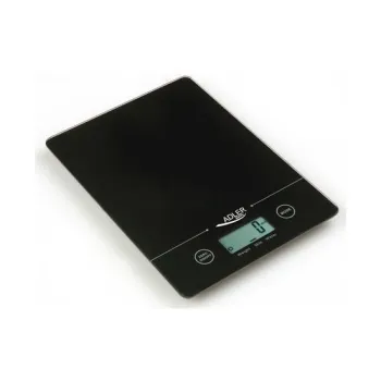 Adler AD3138B elektronikus konyhai mérleg 5kg os méréshatárral fekete 