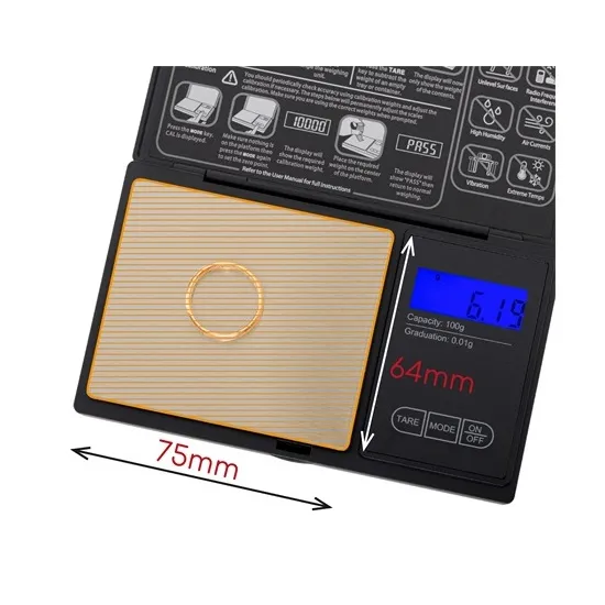 Adler AD3176 precíziós mérleg